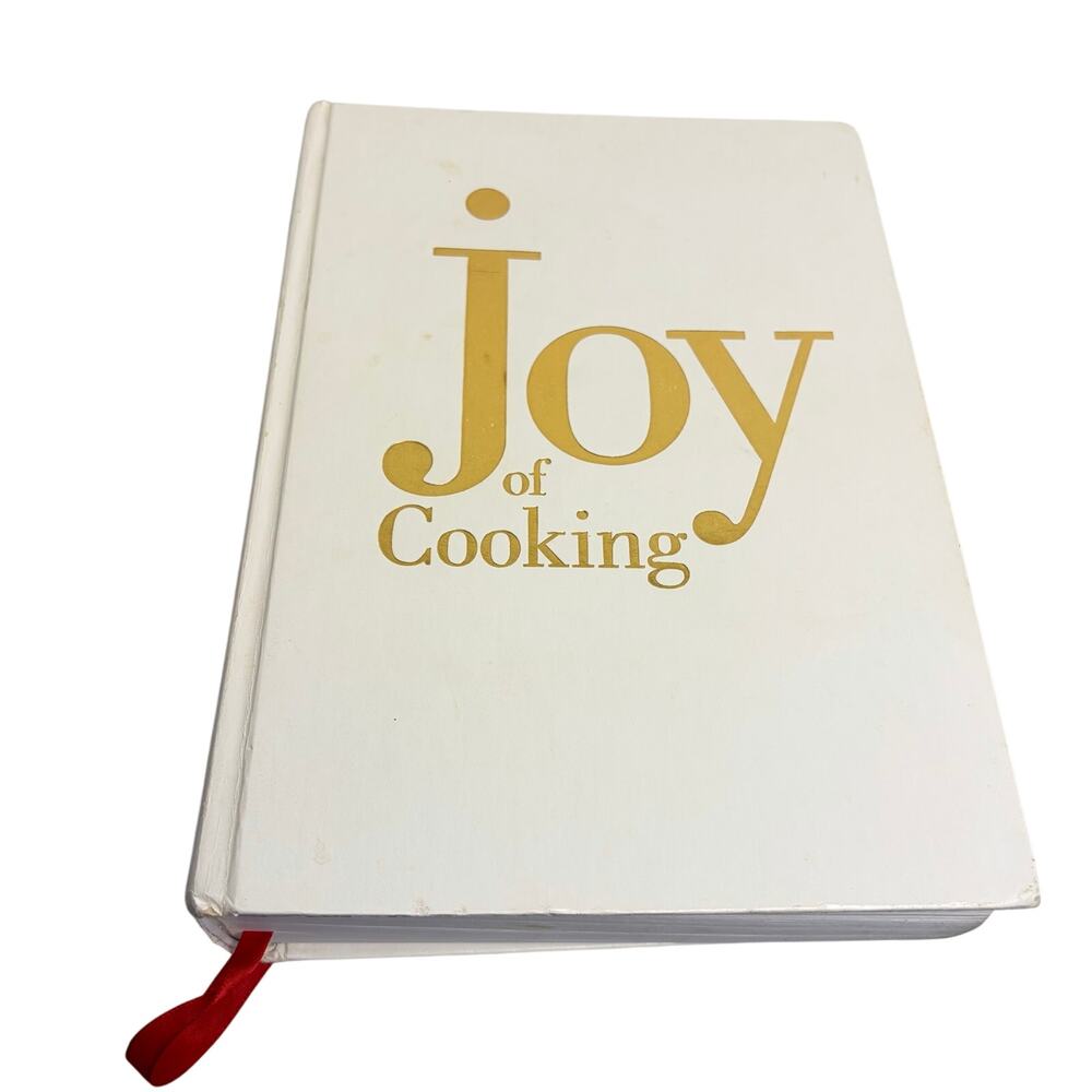 VTG Joy of Cooking Hardcover 1997 ed. Gold lettering, no dust cover, cookbook